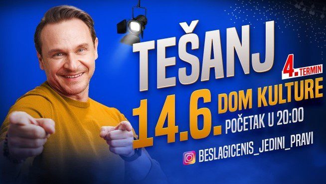 ENIS BEŠLAGIĆ: »DA SAM JA NEKO«