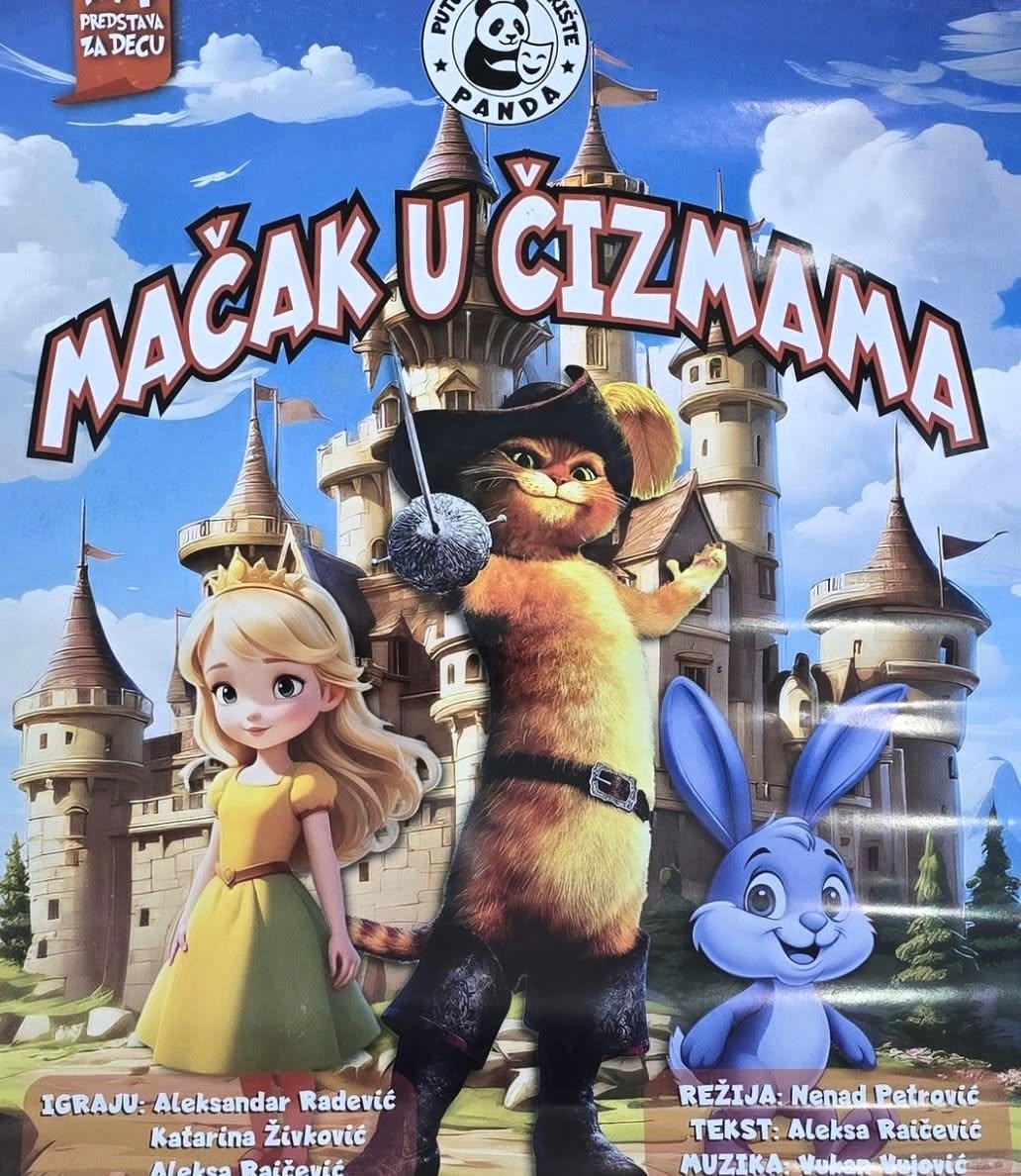 MAČAK U ČIZMAMA STIŽE I U TEŠANJ